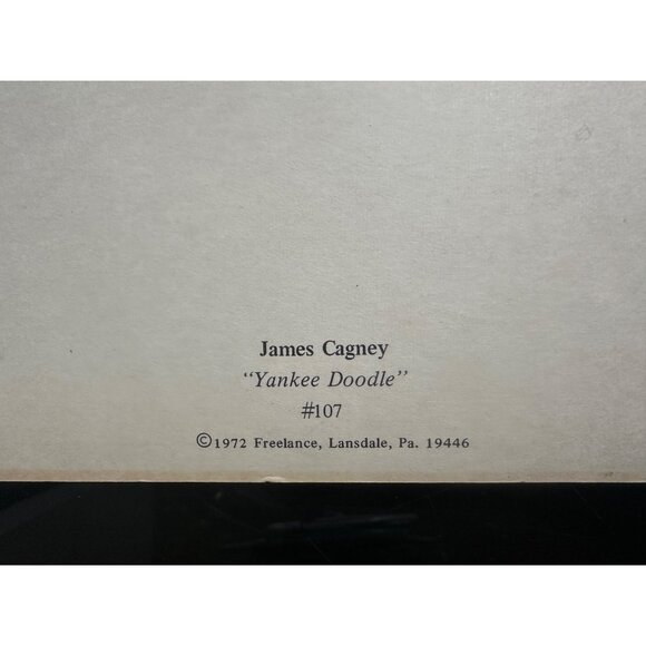 Vintage James Cagney 1942 Yankee Doodle Dandy Card Stock Movie Still - Picture 6 of 10